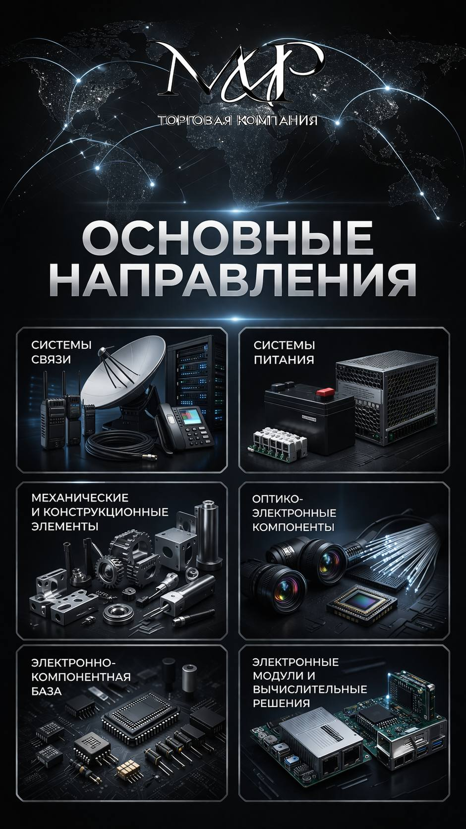Направления поставок